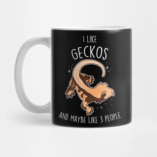 I Like Crested Gecko Lizard Reptile Mug